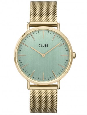 CW0101201027 Women's Wristwatch La Bohème Gold Tone / Turquoise